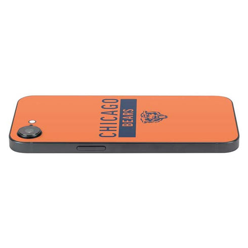 NFL Chicago Bears Orange Performance Series iPhone 16e Skin